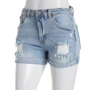 ALMOST FAMOUS- Denim Shorts, High Waisted Mom Shorts, NEW